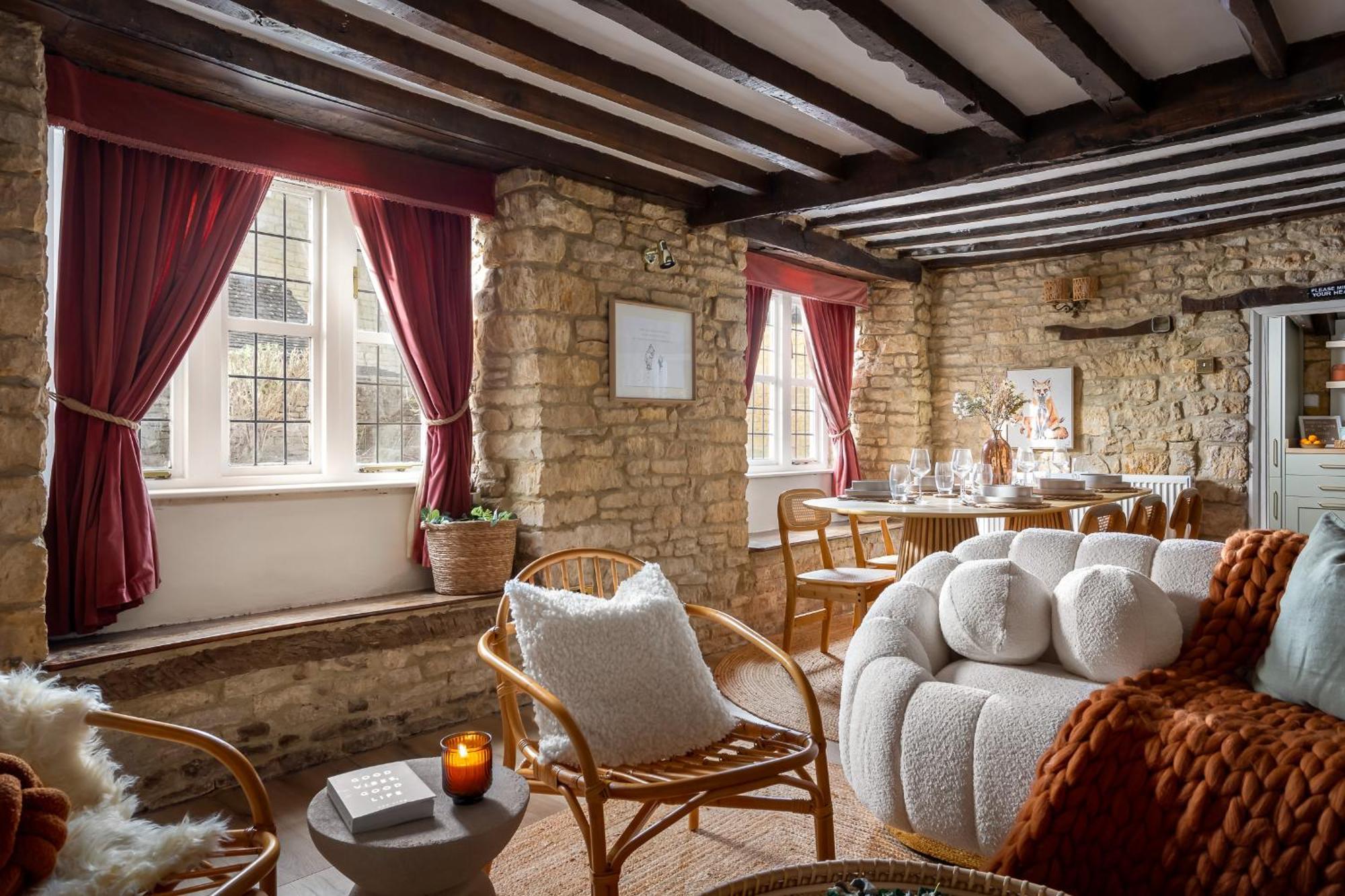 Bourton Scandi Chic Authentic Cottage Exterior photo